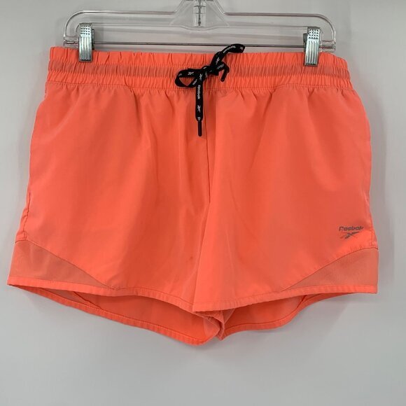 Reebok Coral Running Athletic Women's Lined with Drawstring Shorts Size Large - Picture 5 of 7